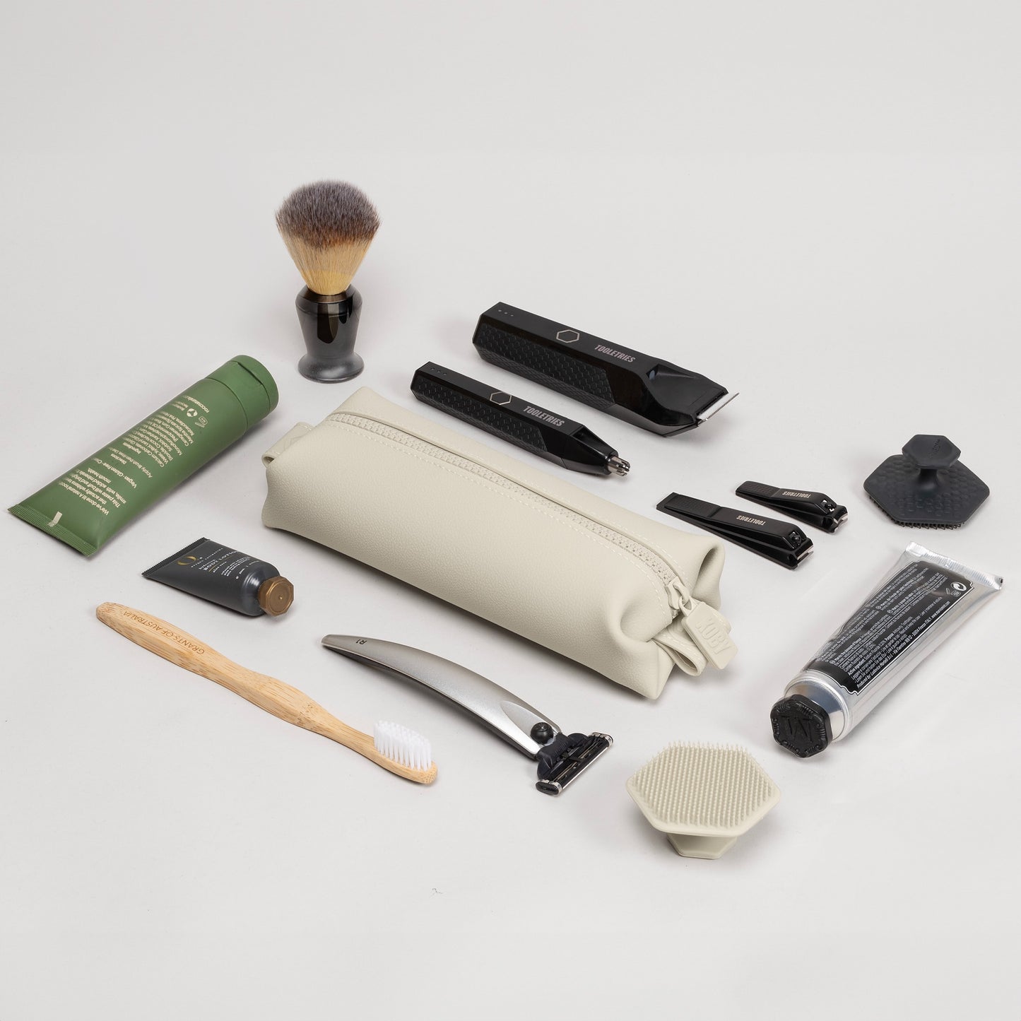 The Koby Mini Toiletry Bag Sand