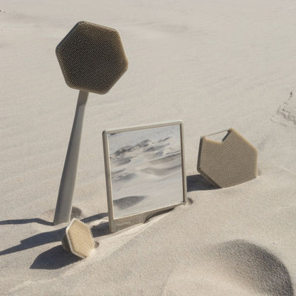 The Oliver Shower Mirror Sand