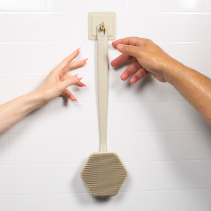Back Scrubber & Hook Sand