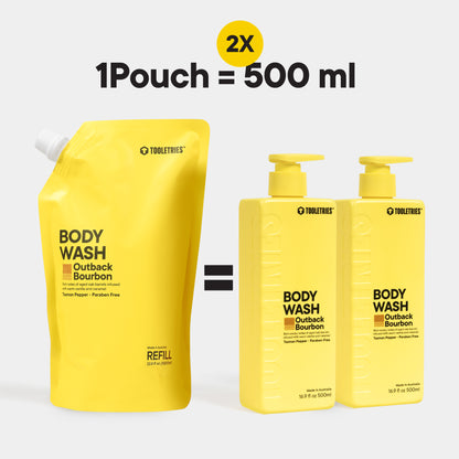 Body Wash Refill - Outback Bourbon