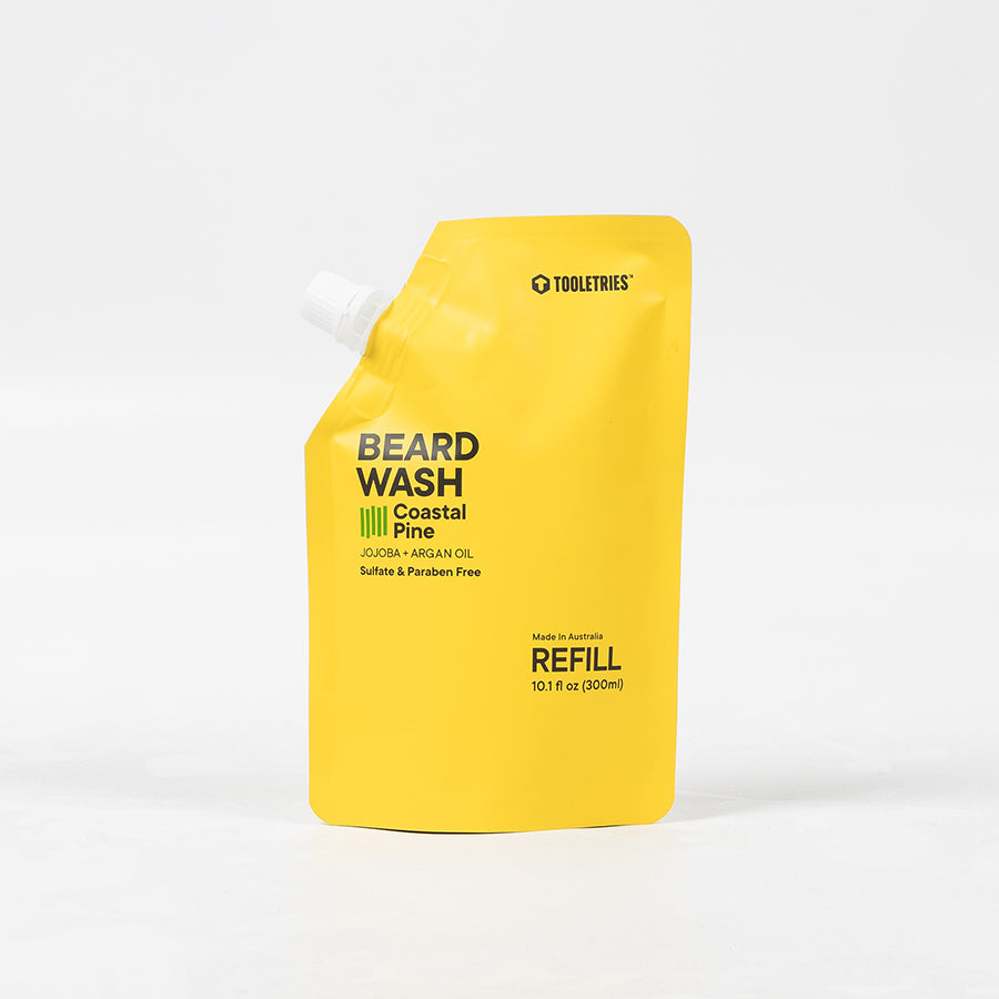Beard Wash Refill Coastal Pine TOOLETRIES AUS