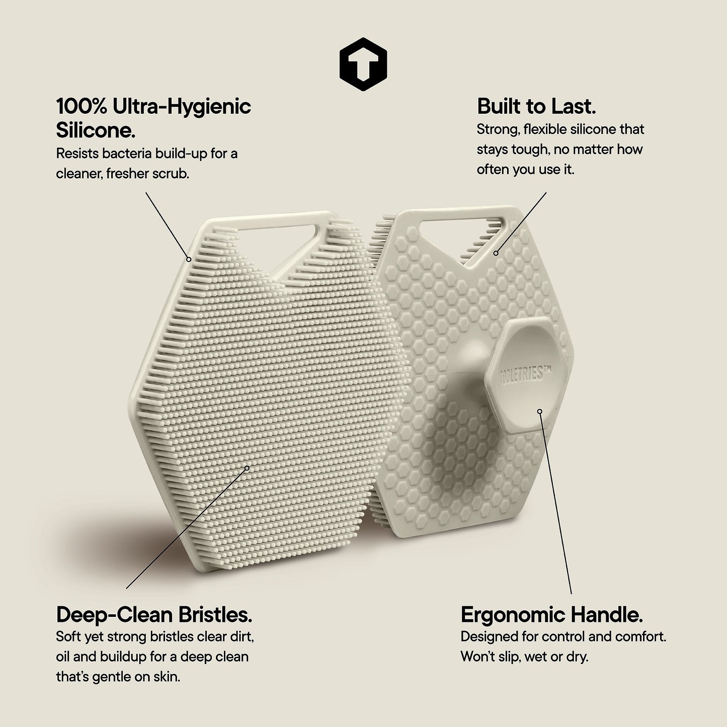 The Body Scrubber 2.0 & Hook Sand
