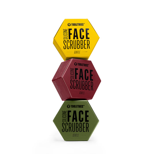 Face Scrubber Trio Set