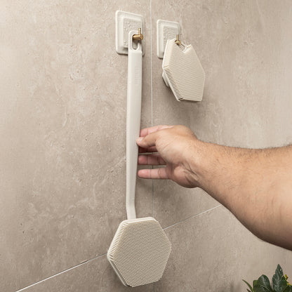 The Arnold Shower Hook Sand (2 Pack)