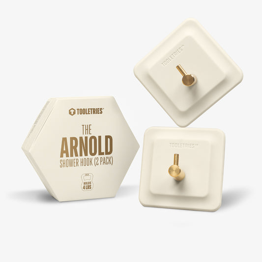 The Arnold Shower Hook Sand (2 Pack)