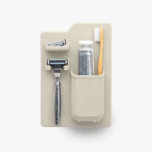 Harvey Toothbrush & Razor Holder Sand