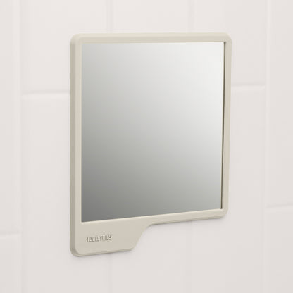 The Oliver Shower Mirror Sand